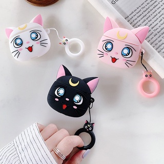 เคสหูฟัง ลายการ์ตูนกระต่าย แมวน่ารัก หรูหรา สําหรับ Airpods Pro 2 1 AirPodspro