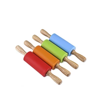 ไม้นวดแป้งซิลิโคน Rolling Pin ไม้รีดแป้งซิลิโคน food grade ที่นวด ขนาด 23 ,29 ,38 ซม.