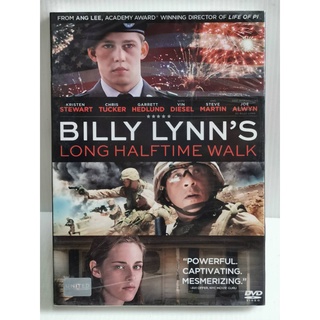 DVD ปกสวม : Billy Lynns Long Halftime Walk (2016) บิลลี่ ลินน์ วีรบุรุษ สมรภูมิเดือด " Kristen Stewart "