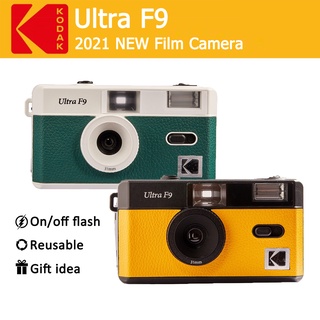 Kodak ULTRA F9 Built-in Flash Reusable 35mm Film Camera(Upgraded of Kodak M35/M38)
