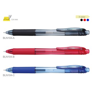 ปากกา Pentel ENERGEL-X BLN-104 0.4