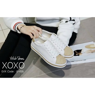 รองเท้าผ้าใบแฟชั่น พร้อมส่ง! G8656