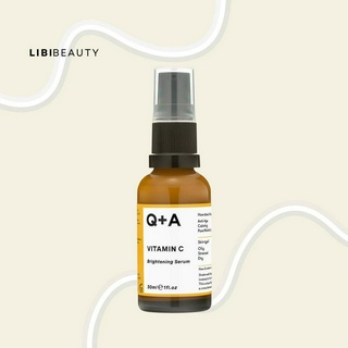 Q+A Vitamin C Brightening Serum 30 ml.