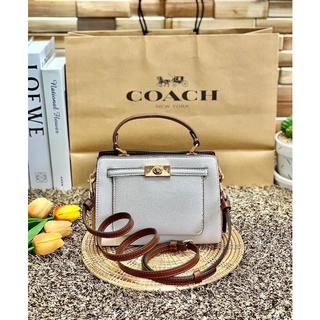 COACH MINI LANE TOP HANDLE BAG