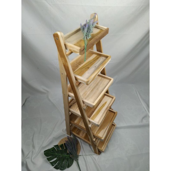 ชั้นวางต้นไม้ 6ชั้น พับเก็บได้ seller own feetค่าส่ง 79บาทเท่านั้นถูกมาก - รูปที่ 4