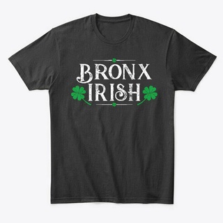 เสื้อผ้าผชเสื้อยืด พิมพ์ลาย Bronx Irish HolyS-5XL