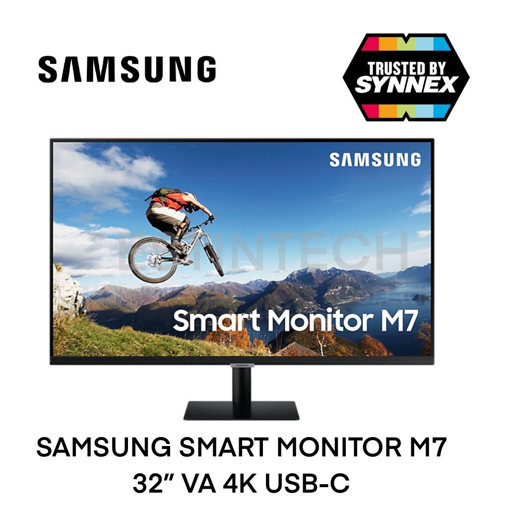 MONITOR (จอมอนิเตอร์) SAMSUNG SMART MONITOR M7 32" VA 4K USB-C ของใหม่ประกัน 3ปี