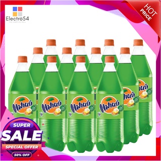 แฟนต้า น้ำอัดลม กลิ่นฟรุตพันช์ 1.25 ลิตร แพ็ค 12 ขวดน้ำอัดลมและน้ำหวานFanta Soft Drink Fruit Punch 1.25L x 12 Bottles