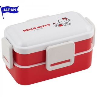 [ส่งตรงจากประเทศญี่ปุ่น] Hello Kitty Lunch Box ชั้นประถมศึกษาปีที่ 2 ข้าวกล่อง ผลิตในประเทศญี่ปุ่น 600มล. PFLW4AG กลางแจ้ง ค่าย การเดินทาง #Kawaii