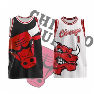 เสื้อกีฬาบาสเก็ตบอล ลาย Bulls Jersey Rodman Raven Pip Wade สไตล์อเมริกันย้อนยุค สําหรับผู้ชาย NO1