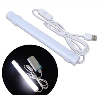 หลอดไฟ led หลอดไฟusb ไฟติดผนัง ไฟฉุกเฉิน ใช้ร่วมกับ powerbank ได้ Mobile USB Tube