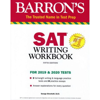 DKTODAY หนังสือ BARRONS SAT WRITING WORKBOOK (5ED)