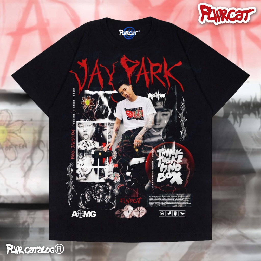 KHH / JAY PARK TEE / FLWRCAT
