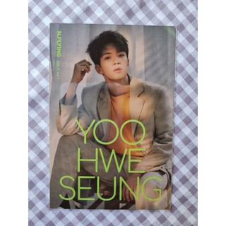 [พร้อมส่ง] โปสการ์ด ฮเวซึง Yoo Hweseung N.Flying 2021 Seasons Greetings Becoming Frame Photo Set Postcard