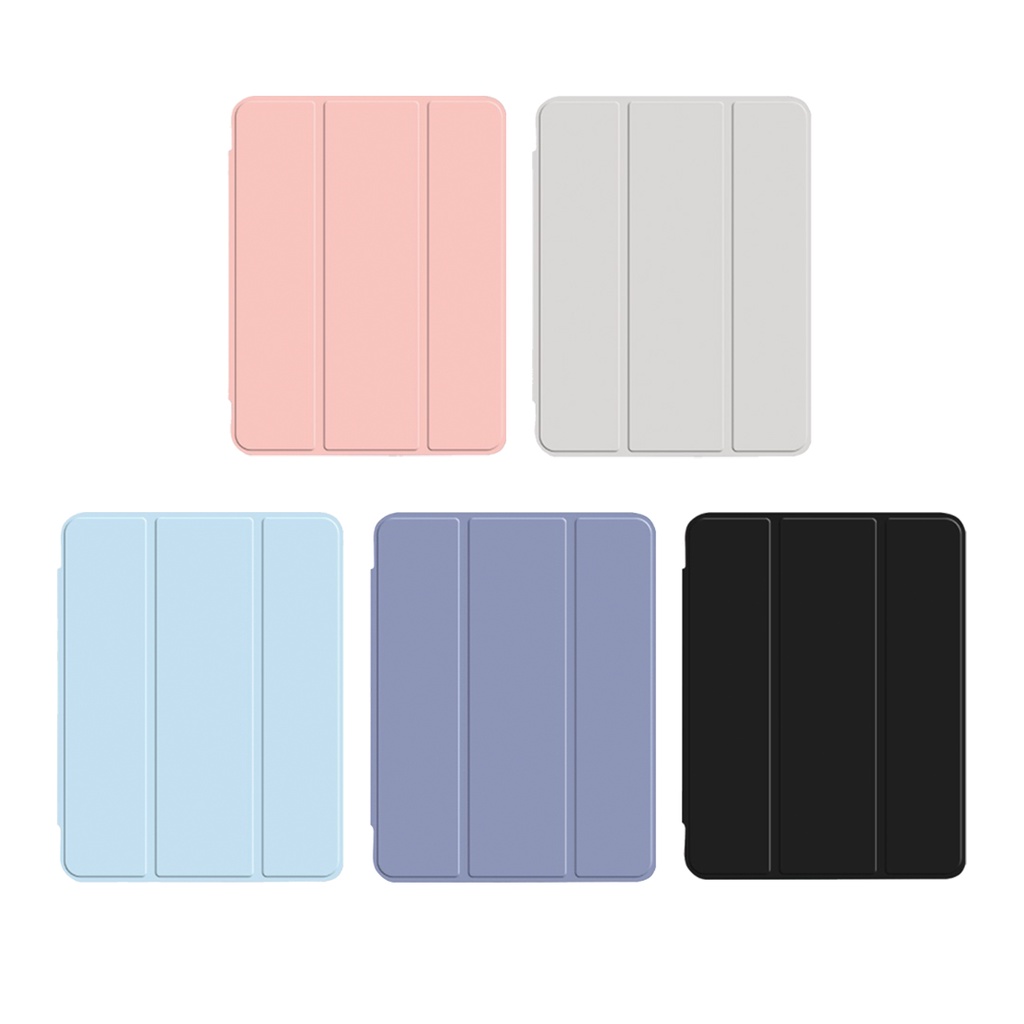 Dapad Leather Flip Case เคสกันรอยขอบซิลิโคนสำหรับ iPad Air 4 iPad 10.2 iPad Pro 11 (2021) Mini 6 10.9 Gen 10 เคสไอแพด