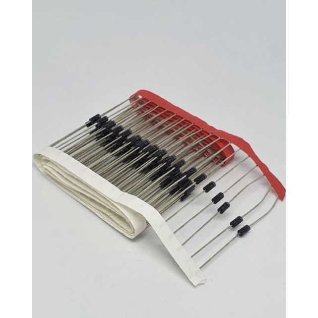 diode  1n4001 1n4002 1n4004 1n4007 แพ็ค100ตัว