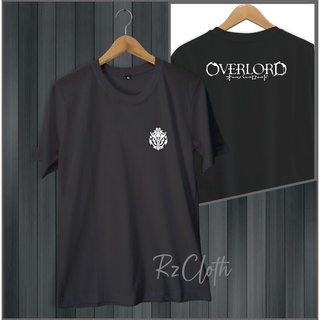 เสื้อยืด พิมพ์ลายอนิเมะมังงะ Overlord DL สไตล์ญี่ปุ่น สําหรับผู้หญิง และผู้ชาย