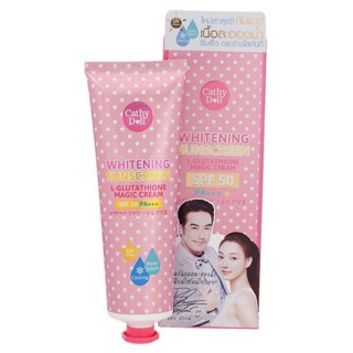 Cathy Doll Whitening Sunscreen L-Glutathione Magic Cream SPF 50 PA++ (138ml,50 ml.)