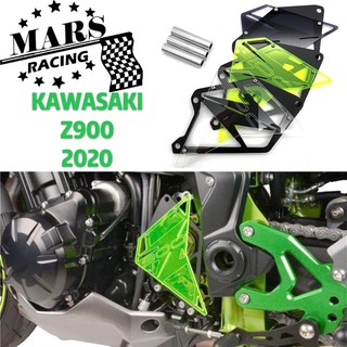 ฝาครอบเครื่องยนต์อลูมิเนียมสําหรับ KAWASAKI Z900 Z 900 2020 2021 kawasaki z-900 2020 2021