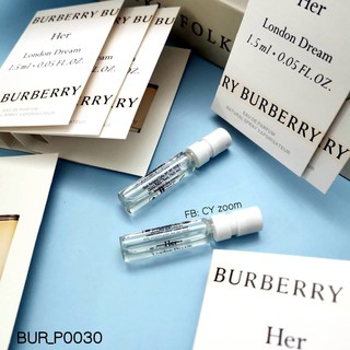 น้ำหอม Burberry Her London Dream EDP 1.5 ml (หัวสเปรย์)