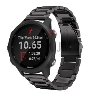 garmin forerunner 245 สายคล้องข้อมือแสตนเลสขนาด 245 เมตร สาย garmin forerunner 245 สาย สายนาฬิกาข้อมือซิลิโคน for garmin forerunner 245M อุปกรณ์เสริมสมาร์ทวอทช์ garmin 245 /245/645/645M สาย