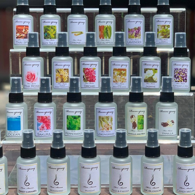 Hem Aroma Room Spray สเปรย์ปรับอากาศ  Room Spray & Pillow Mist สเปรย์หอมปรับอากาศ สเปรย์ฉีดหมอน อโรม่า