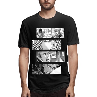 ถูกสุดๆพร้อมส่ง เสื้อยืดแขนสั้น คอกลม ผ้าฝ้าย พิมพ์ลาย Attack On Titan Jean Kirstein Shingeki No Kyojin หลากสี สําหรับผู