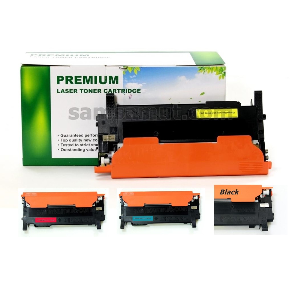 CLT-K404S C404S M404S Y404S พร้อมส่ง หมึกชุดสี Premium ดำ ฟ้า แดง ...