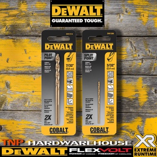 DEWALT ชุดดอกสว่านนำร่องCOBALT รุ่น DW1206,1214,1220,1224 DEWALT ชุดดอกสว่านนำร่องไทเทเนียม รุ่น DW1361