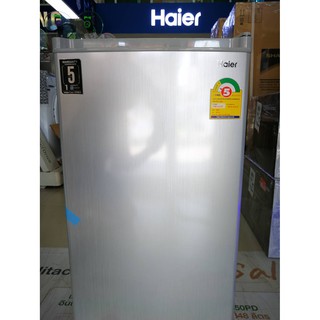 Haier ตู้เย็นมินิบาร์ ขนาด 3.1 คิว รุ่น HR-90 มีฉลากประหยัดไฟเบอร์ 5 มีไฟส่องภายใน รับประกันสินค้า 1ปี คอม 5ปี