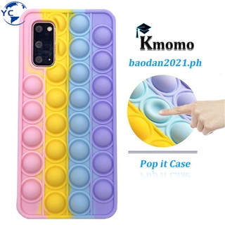 【รายการส่งเสริมการขาย】Soft Silicone Pop it Bubble Cute Case VIVO Y20 Y20i V20 SE Y11 Y12 Y15 Y17 Y20s Y11s Y12s Y19 Y50 Y30 S1 V15 Y93 Y55 Y1s Y55 V9 IQOO U3 U1 Neo X50 X60 S7 Pro Liquid Shockproof Phone Cover