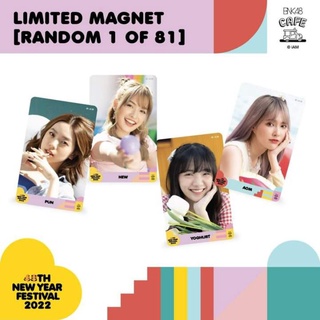 🍏🍎Magnet BNK48 48TH New year festival 2022"🍊 แบบไม่แกะ มีโอกาสลุ้นSR (มีชำระเงินปลายทาง)🍎🍏