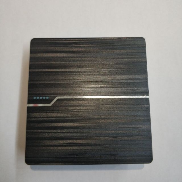 .YAGP BLACK 1GANG 2WAY SWITCH SOCKET.