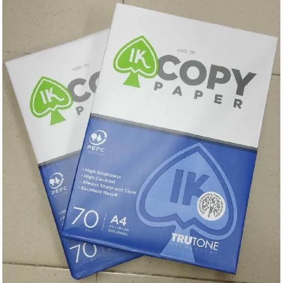 A4 70gram HVS Paper IK COPY PAPER/A4 กระดาษภาพถ่าย/กระดาษสํานักงาน