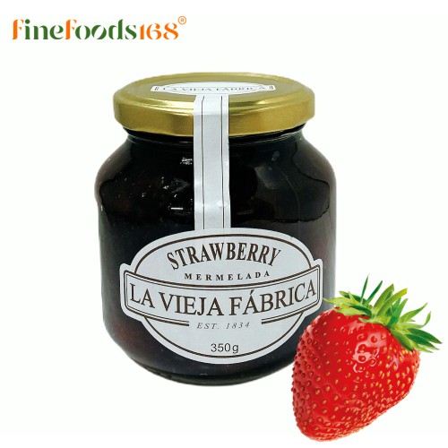 ลา เวียฮา ฟาบริกา ผลิตภัณฑ์ทาขนมปัง สตรอเบอรี่ 350 กรัม LA VIEJA FA'BRICA Strawberry Mermelada 350 g