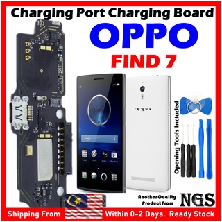 Orl NGS บอร์ดชาร์จพอร์ต พร้อมเครื่องมือเปิด สําหรับ OPPO FIND 7 X9076 X9007