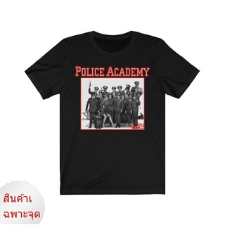 เสื้อยืด พิมพ์ลายตํารวจ Academy สไตล์เรโทร มีหลายสี