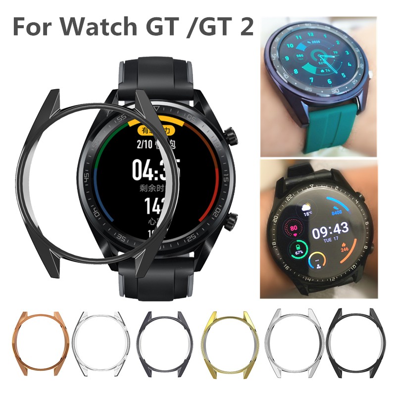 Huawei Watch GT / GT 2 46 มม. เคส TPU บาง สมาร์ทวอทช์ เคสชุบ