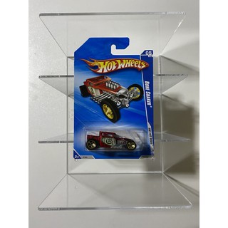 Hot wheels BONE SHAKER 2010 HW HOT RODS 05 OF 10 (Red)