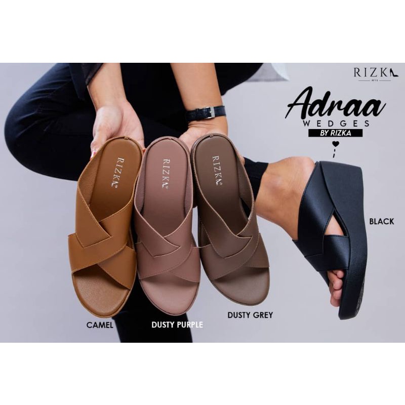 ADRA WEDGES โดย RIZKA รองเท้าผู้หญิง WEDGES
