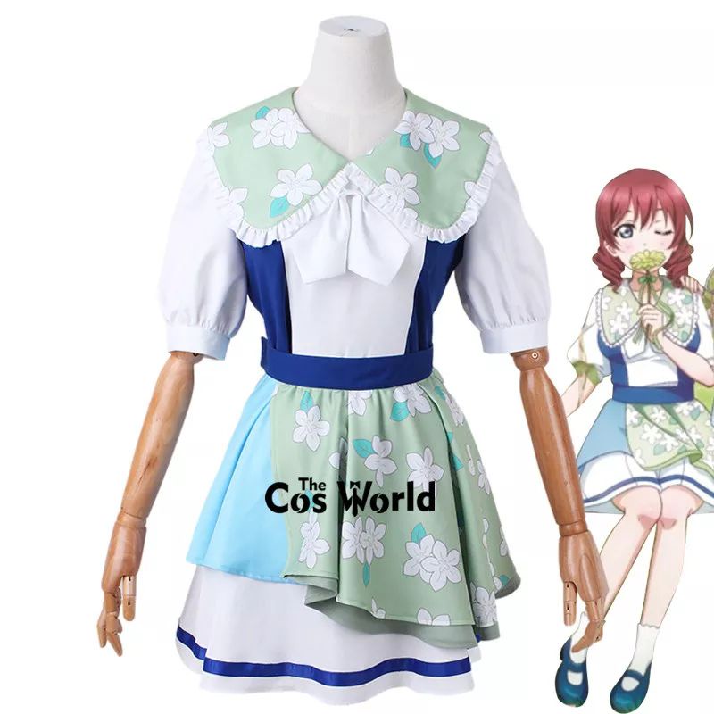 ชุดเดรสคอสเพลย์ Love Live Nijigasaki QU4RTZ Swinging Tennoji Rina Konoe Kanata Nakasu Kasumi Emma Ve