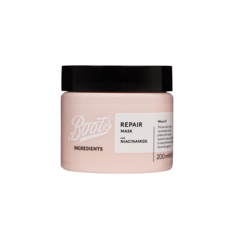 Boots Hair repair Ingredient – Niacinamide ฟื้นบำรุงผมแห้งเสีย และแตกปลาย แชมพู ทรีตเม้นต์ เซรั่ม ราคา ถูกที่สุด ดีลบีเคเค แกลเลอรีภาพที่ 3