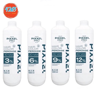 โลแลน พิกเซลโปร แฮร์ คัลเลอร์ เปอร์ออกไซด์ (ไฮโดรเจน)  Lolane Pixxel Pro Hair Color Peroxide 1000ml