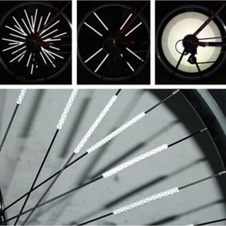 12PCS Bike Wheel Spoke Protector Rims Skins Covers Off Road Bike Guard Wraps Kit Motorcycle Bike Guard Bicycle Equips