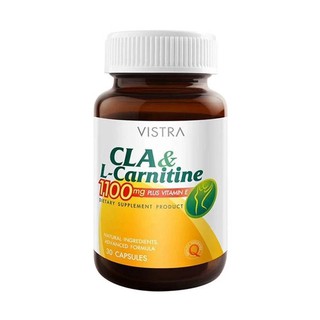 Vistra cla &amp; l carnitine 30 cap