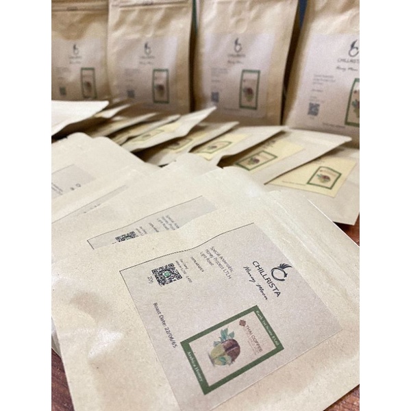 พร้อมส่ง เมล็ดกาแฟ ดอยช้าง Rank1st Honey Process (Thai Coffee Excellence 2021)