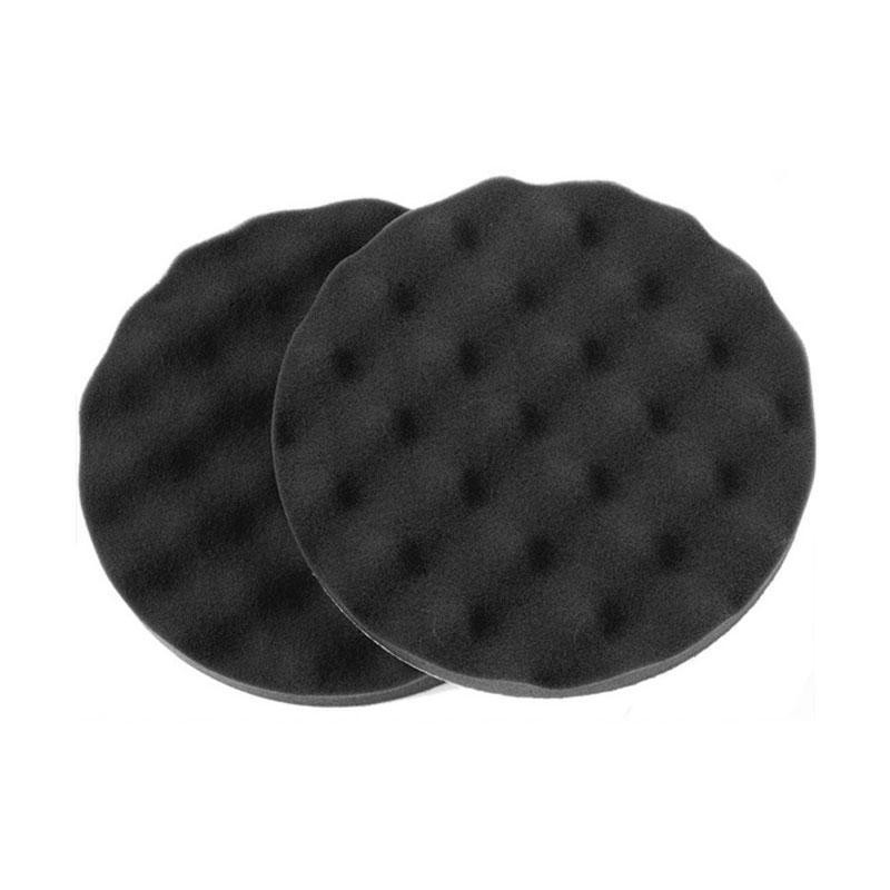 3M 05725 Foam Compounding Pad Single Sided ฟองน้ำโฟมขัดหยาบสีดำ ขนาด 8 ...