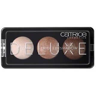 ของแท้/พร้อมส่ง Catrice Deluxe Trio Eyeshadow 010 คาทริซ เดอะลุคซ์ ทริโอ  อายแชโดว์เซ็ท3สี เนื้อชิมเมอร์และเนื้อแมตต์