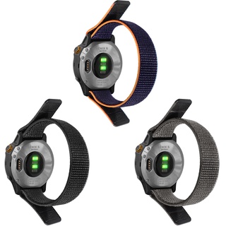 สายนาฬิกาข้อมือไนล่อน 20 22 มม. 26 มม. สําหรับ Garmin Fenix 7 7S 7X 6S 6X 6 Pro 5X 5 5S 3HR S60 S62 Instinct 2 2S Epix D2 Delta Descent Mk1 Quickfit Forerunner 935 945 Band