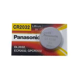 ถ่านกระดุม 3V รุ่น CR2032 Panasonic